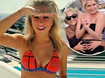 Bikini-clad Pixie Lott shows off view from Mykonos hotel